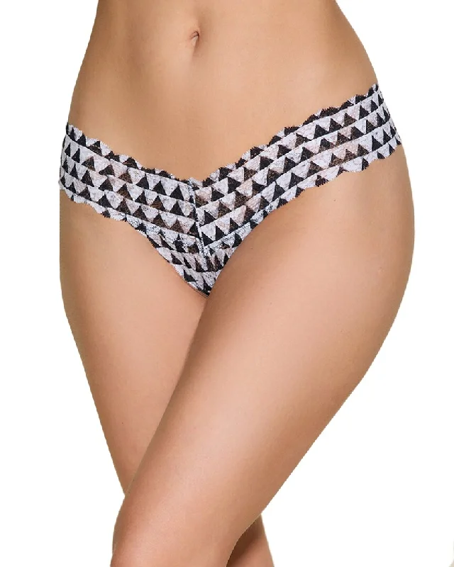 silk - lined women thongs for a touch of luxuryCosabella Never Say Never Printed Cutie Thong