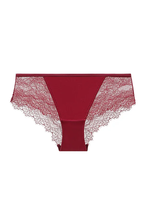 swimwear inspired women sexy lingeriePEPPA Plus Sexy Red Lace Boyshort Panties