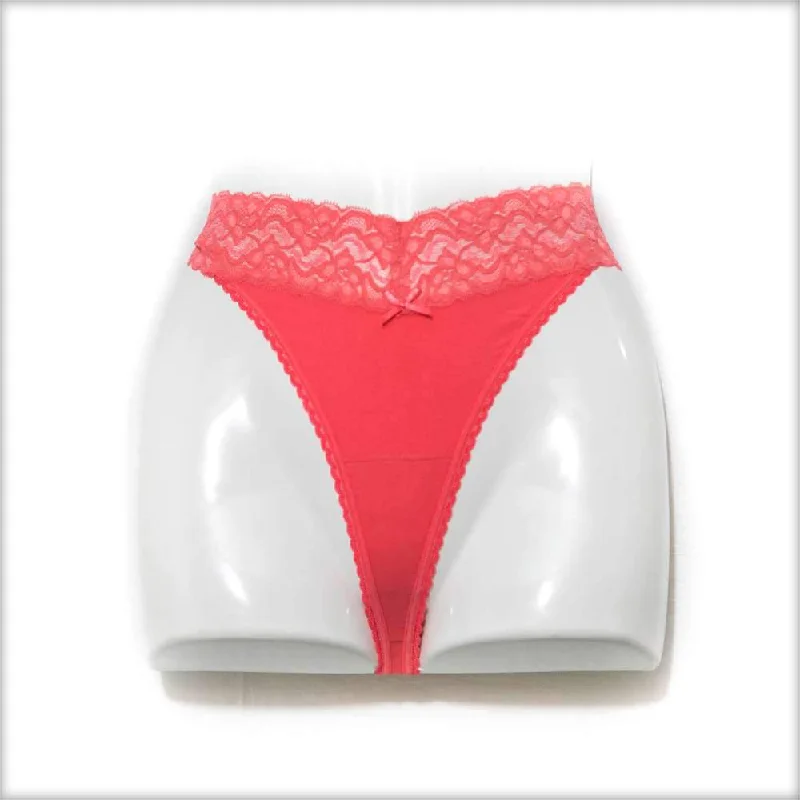 seamless printed panties for women with fashionNet Lace Red Panty