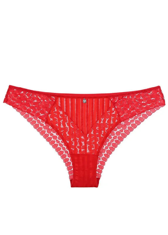 sexy lingerie for women with large bustsAMINA Plus Sexy Lace Red Hipster