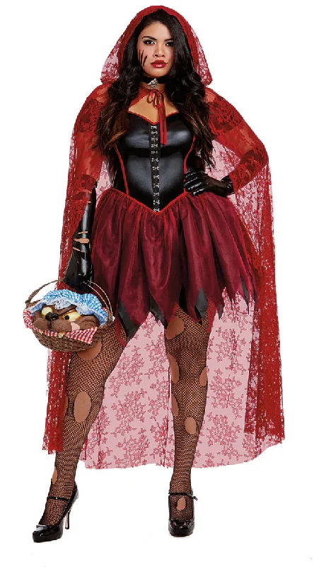 Plus Size Big Bad Red Costume