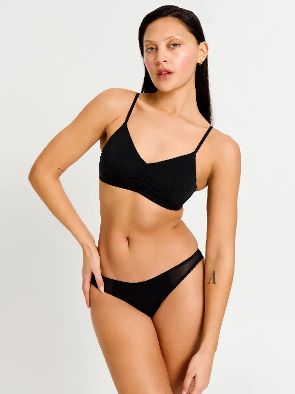 thong - style women briefs for a minimal - coverage optionBianca Bralette & Lucia Bikini Brief Set