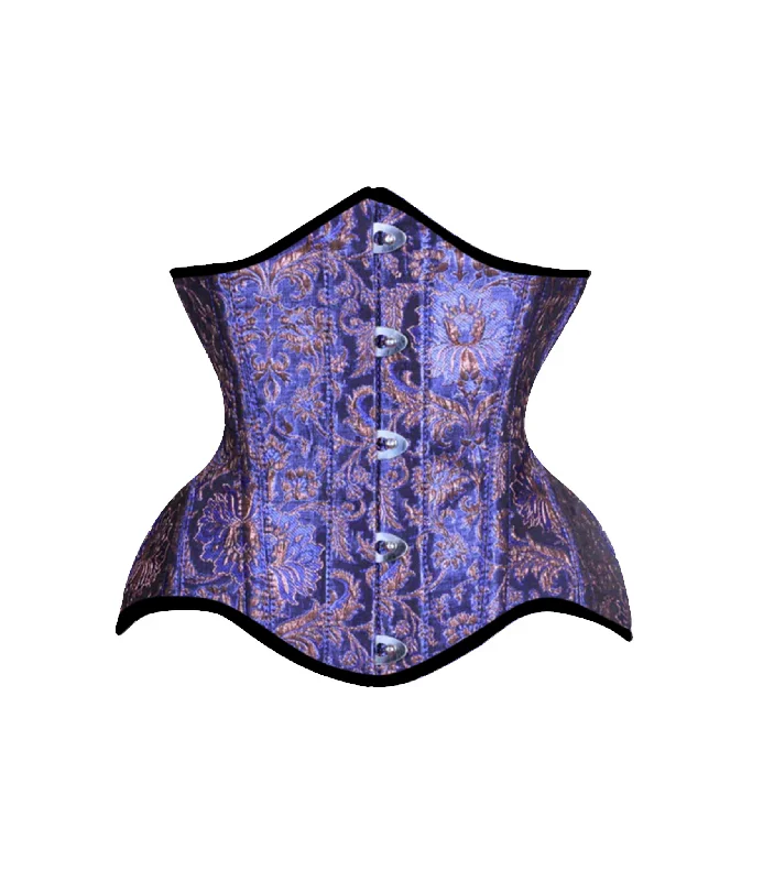 Gothic women bustiers and corsets aestheticMajestic jacquard Steel-Boned Waist Underbust Corset