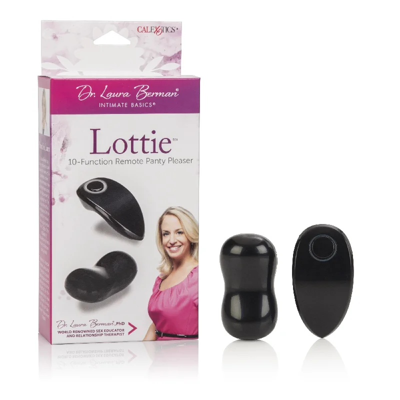 cotton panties for women with breathabilityCalifornia Exotics - Dr Laura Berman Lottie 10 Function Remote Panty Pleaser (Black)