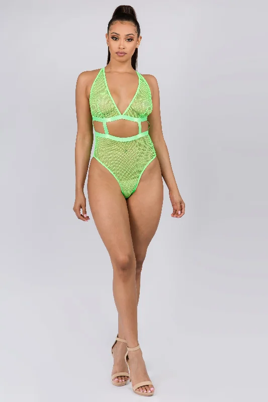 Seamless Bodysuits for a Smooth Underwear LookLike green