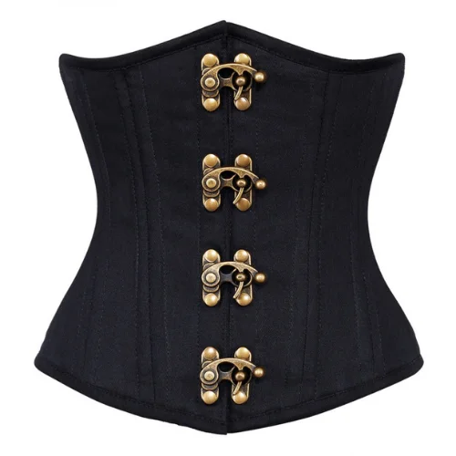 bridesmaid women bustiers and corsetsBlack Waist Training Underbust Corsets