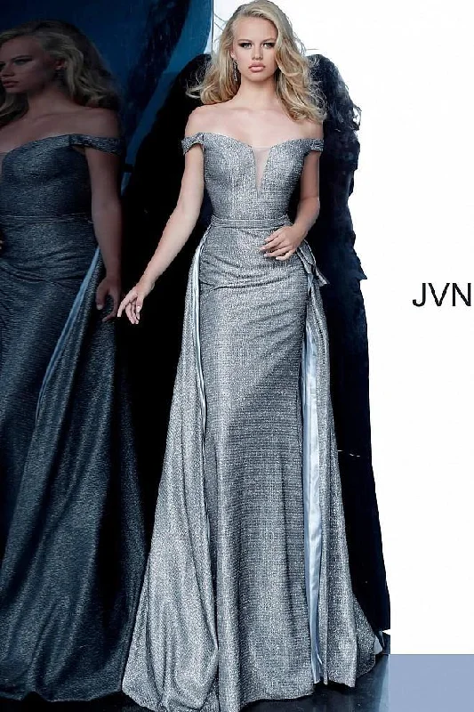 women sexy dresses for Viennese ballsJovani 2560 Off the Shoulder V Neck Prom Dress