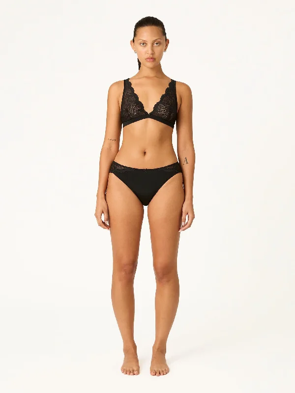 high - waisted women briefs for postpartum supportSylvie Bralette & Ines Midi Brief Set