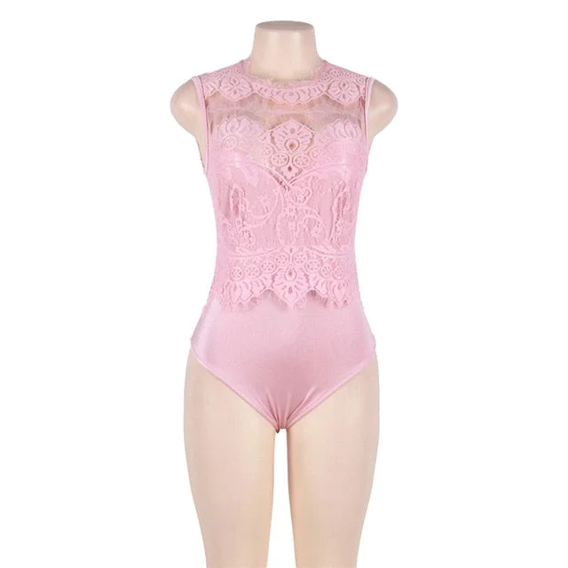 Pink bodysuit