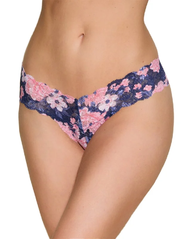 seamless high - cut women thongs for a seamless silhouetteCosabella Never Say Never Printed Cutie Thong