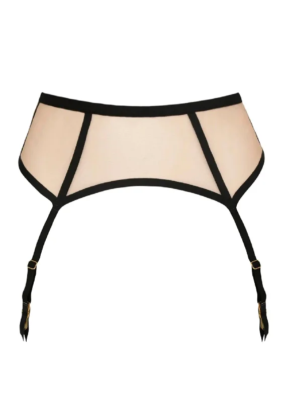 silk women garters luxuryUnbearable Lightness Suspender Belt (Skin)