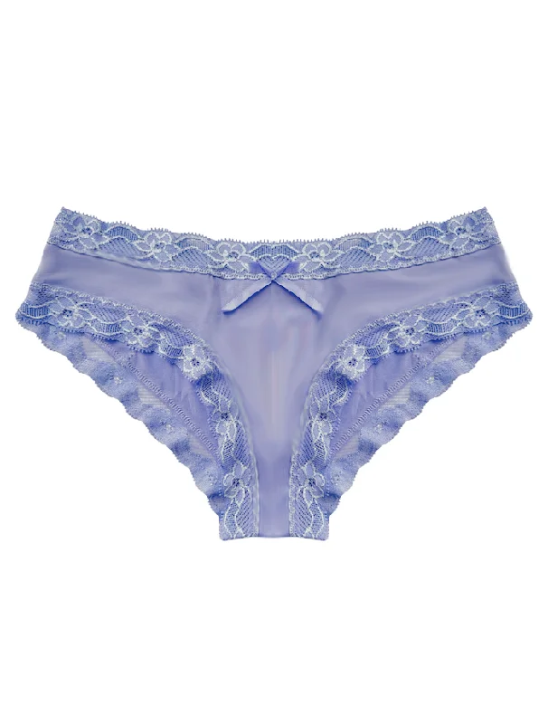 high - waisted women briefs for postpartum supportAiraModal™ Lavender Lace-Up Modal Brief