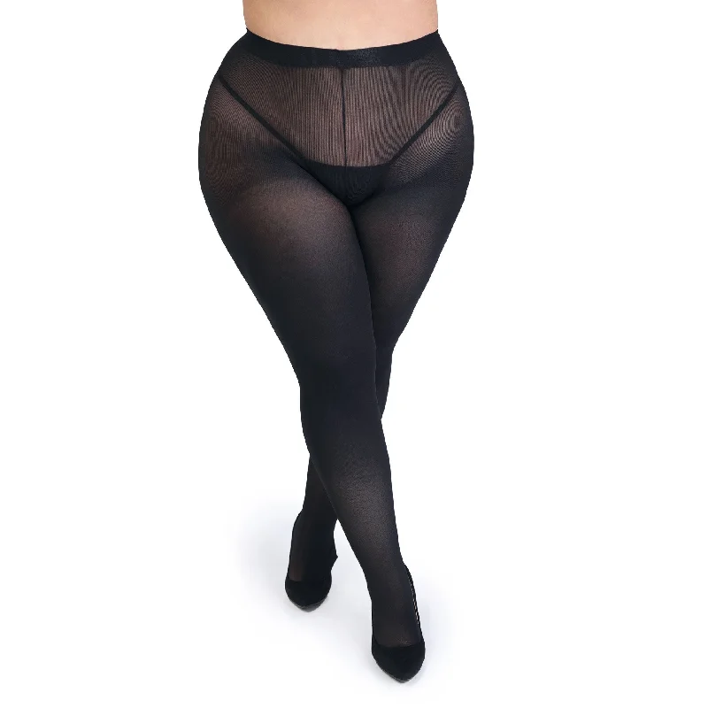 wireless panties for women with no discomfortFifty Shades of Grey Captivate Spanking Pantyhose - Curve Size - Black