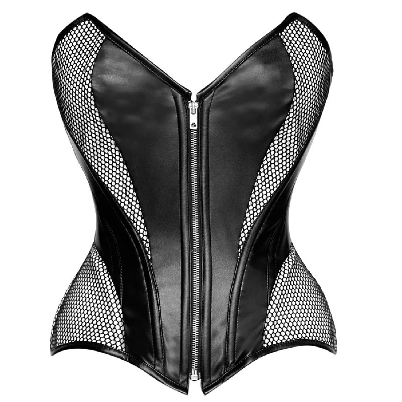 boned women bustiers and corsets structureSeduce  Killer Front Zip Corset Acrylic Boned Corset