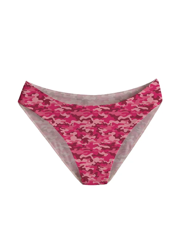 odor - control women briefs for long - lasting freshnessAiraModal™ Pink Camo High-Rise Brief