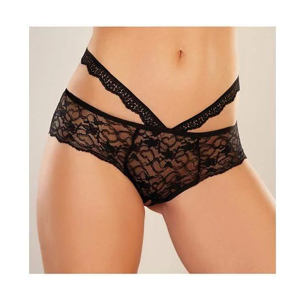 high waisted women panties for tummy controlAllure Lingerie - Adore Heartbreaker Panty O/S (Black)