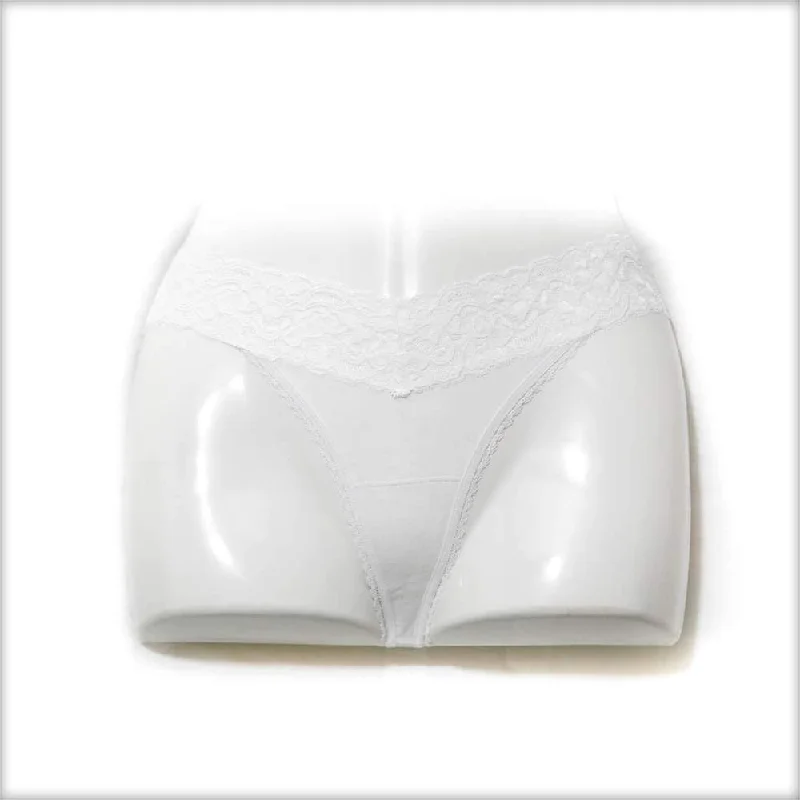 quick - drying panties for women for travelNet Lace White Panty