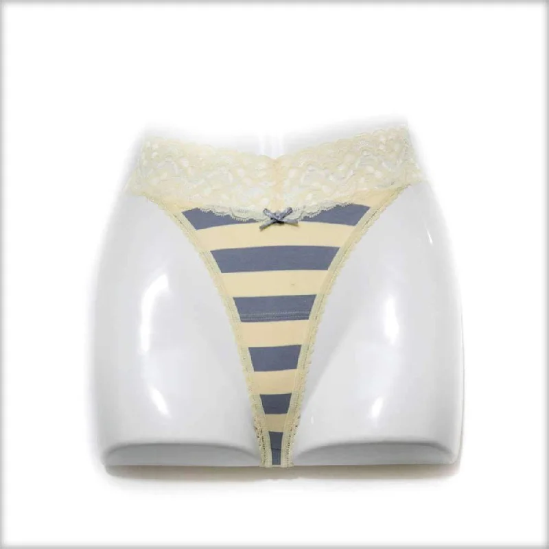 seamless hipster panties for women for a low - rise fitNet Lace Yellow & Grey Panty