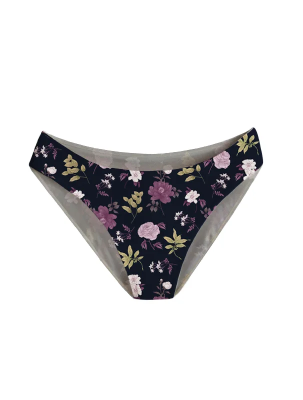 adjustable - waist women briefs for a customizable fitAiraModal™ Vintage Florals High-Rise Brief