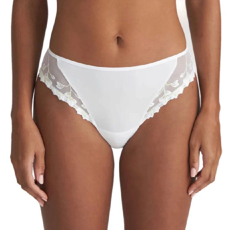 organic cotton women briefs for a sustainable choiceMarie Jo Leda Rio Briefs Blanco