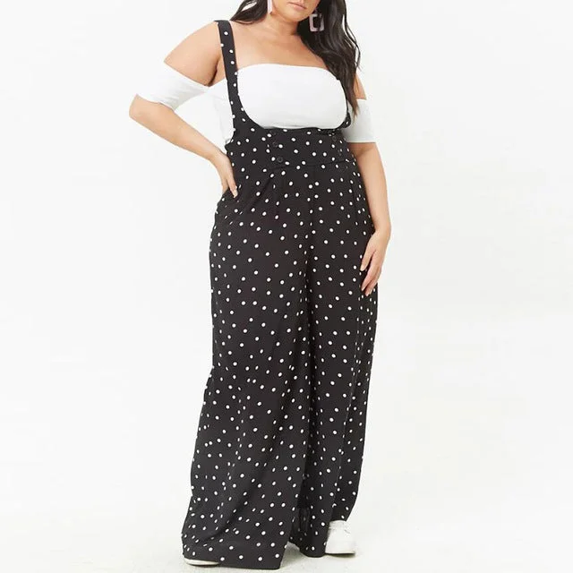 Cut - Out Bodysuits for a Trendy and Fashion - Forward StyleSexy Vintage Bodysuit Casual Loose Trousers Plus Size