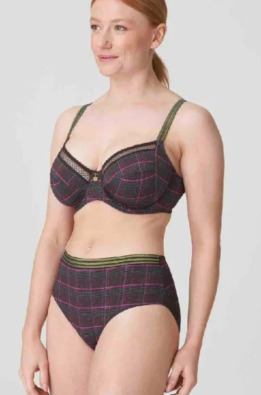 Women's bras with a neoprene componentPrinces Bay UW Bra (Italian Check)