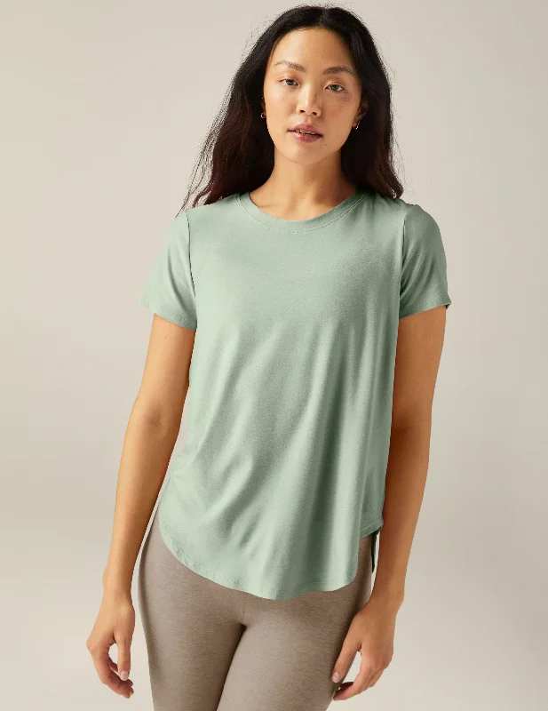 Women's bras with a silk blend for luxuryFeatherweight On The Down Low Tee