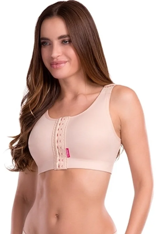 Women's bras featuring a microfiber materialLipoelastic PI Perfect Post Surgery Bra - Natural