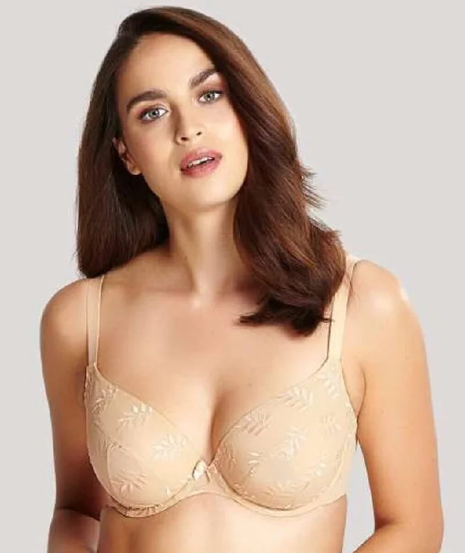 Women's pastel - colored bras for a soft lookPanache Tango Underwired Plunge Bra - Nude