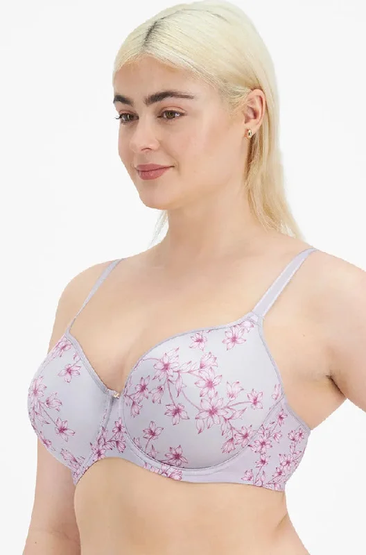 Women's unpadded bras for a natural lookLift & Shape UW Bra (Lilac & Pink)