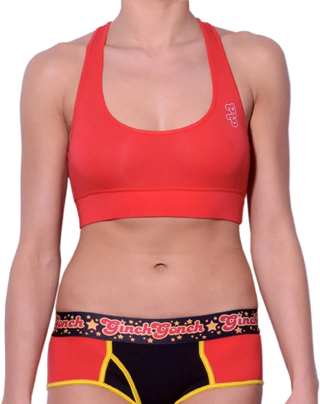 petite women sport bra with proper fitAtomic Fireballs Sports Bra