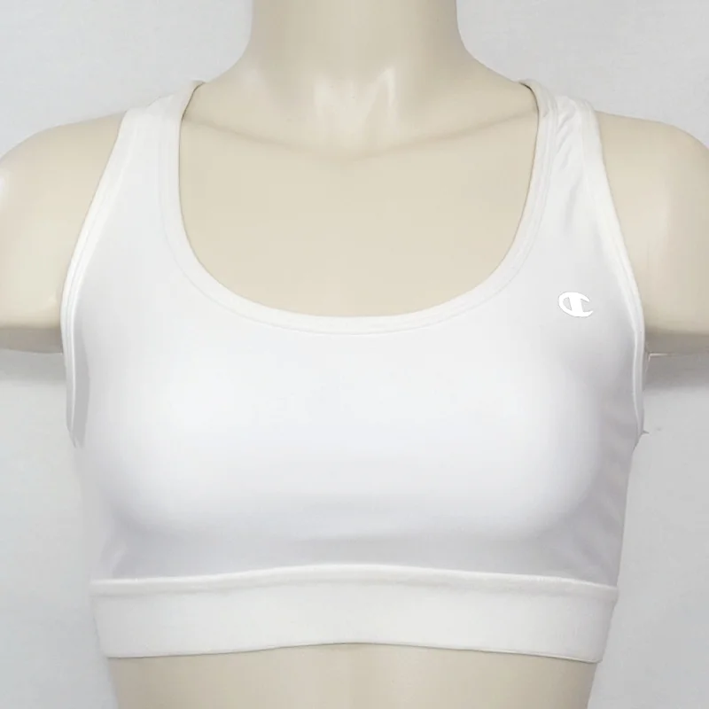 affordable women sport bra for budget - conscious shoppersChampion 6715 Absolute Workout II Wire Free Sports Bra LARGE White NWT