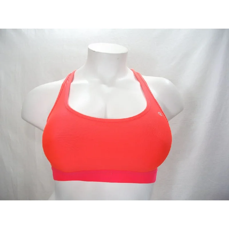 sequined women sport bra for a sparkly effectChampion 6715 Absolute Workout II Wire Free Sports Bra XL X-LARGE Bright Pink