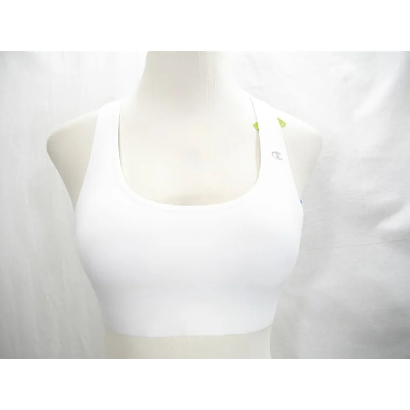 nursing women sport bra for breastfeeding easeChampion B9504 Absolute Racerback Sport Bra with SmoothTec Band XL X-LARGE White