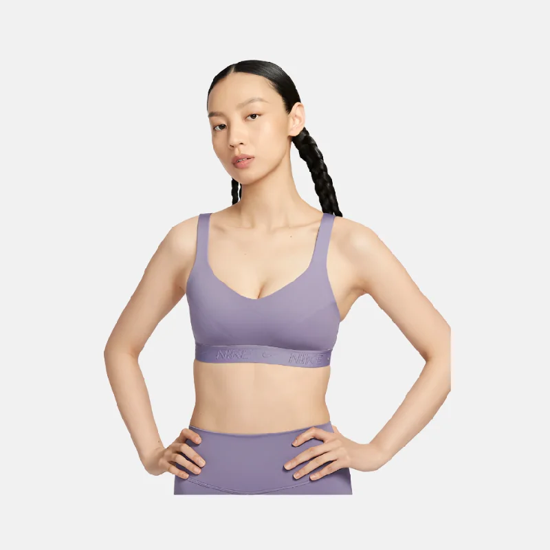 printed women sport bra with floral patternsNike Indy High-Support Women's Padded Adjustable Sports Bra -Daybreak/Daybreak