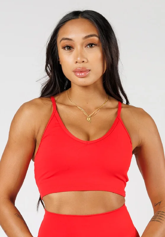 anti - odor women sport bra for freshnessRecStretch Legend Brami Cherry