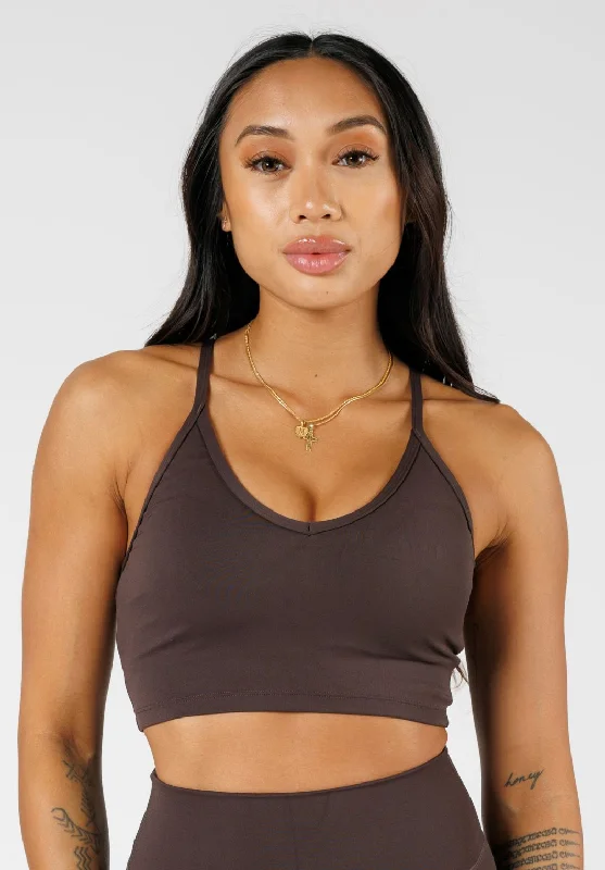 nursing women sport bra for breastfeeding easeRecStretch Legend Brami Espresso