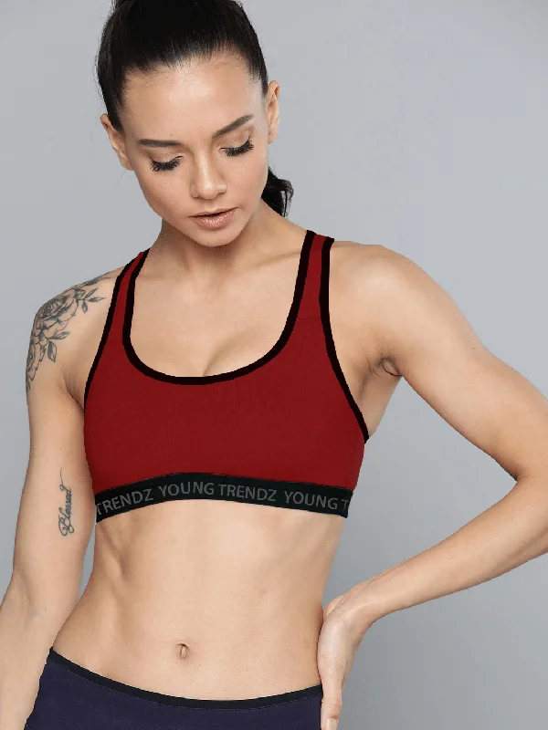 racerback women sport bra for freedom of movementYoung Trendz Womens Nonpadded Sportsbra